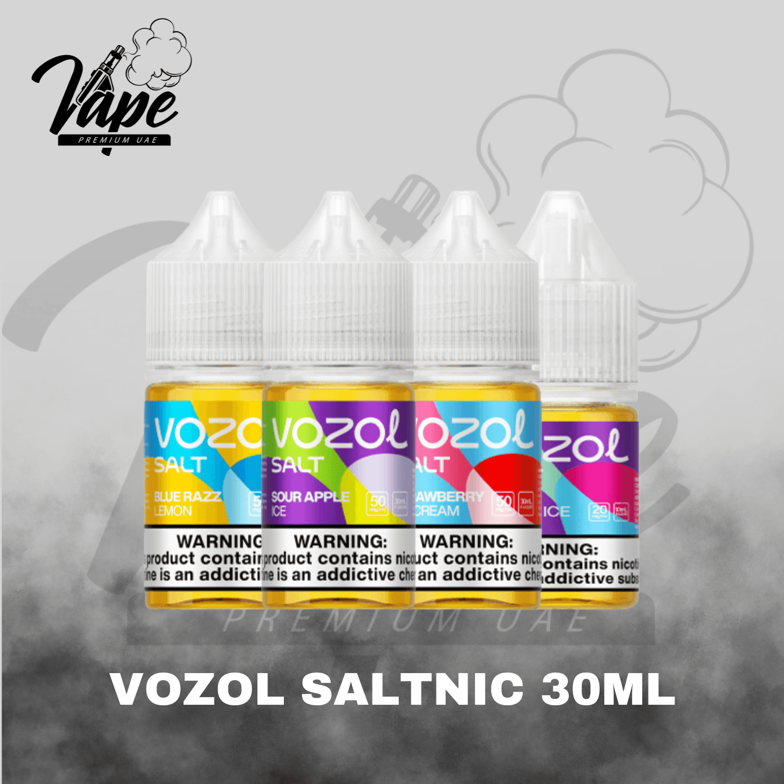 Best Vozol Saltnic 30ml E-liquid in UAE