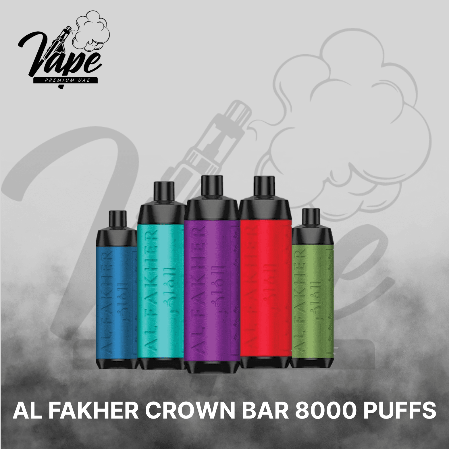 BEST AL FAKHER CROWN BAR 8000 PUFFS DISPOSABLE VAPE IN UAE