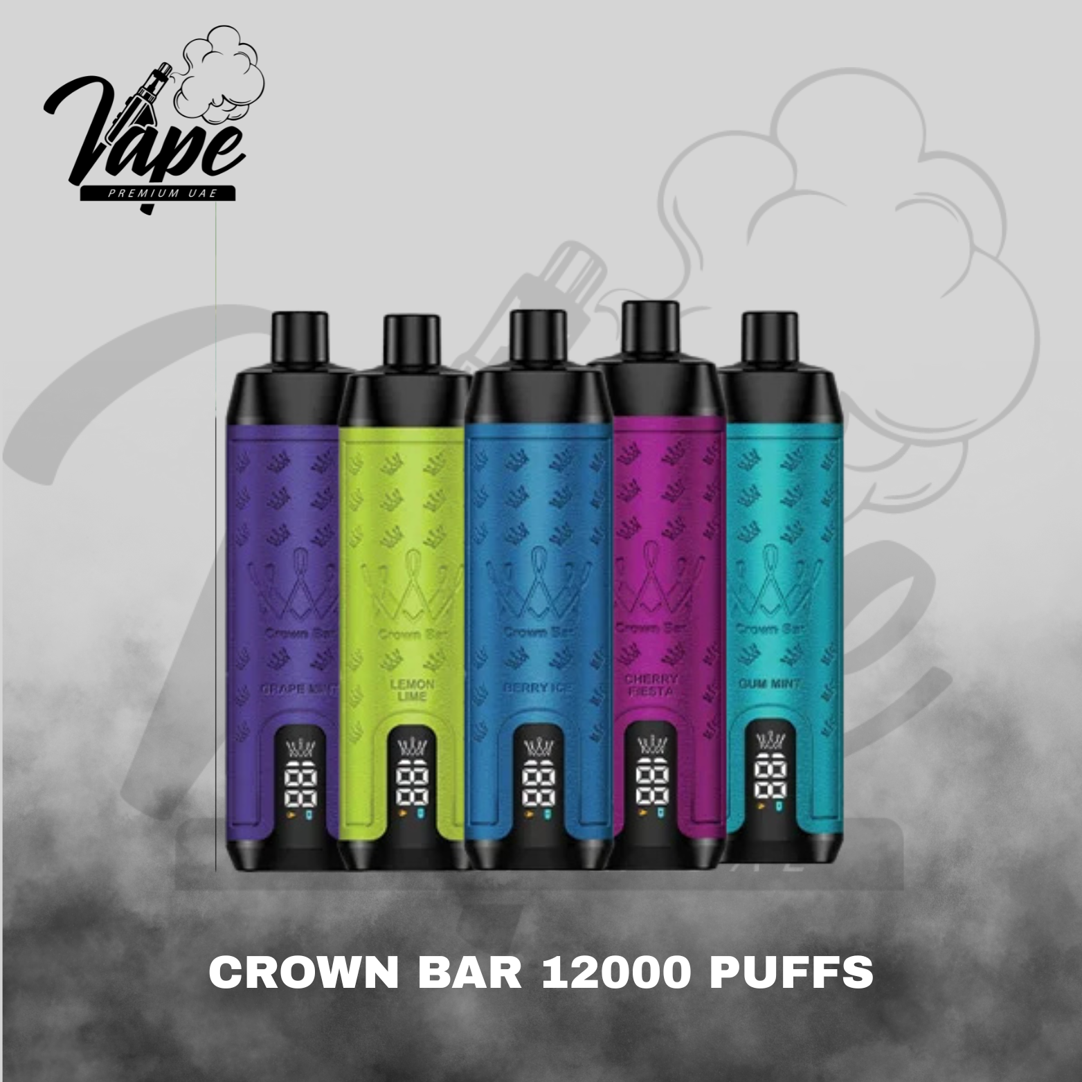 AL FAKHER CROWN BAR 12000 PUFFS DISPOSABLE VAPE